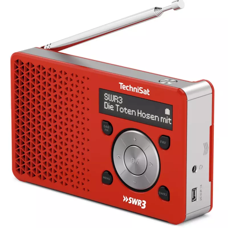Radijo imtuvas TechniSat DigitRadio 1 Raudona Balta