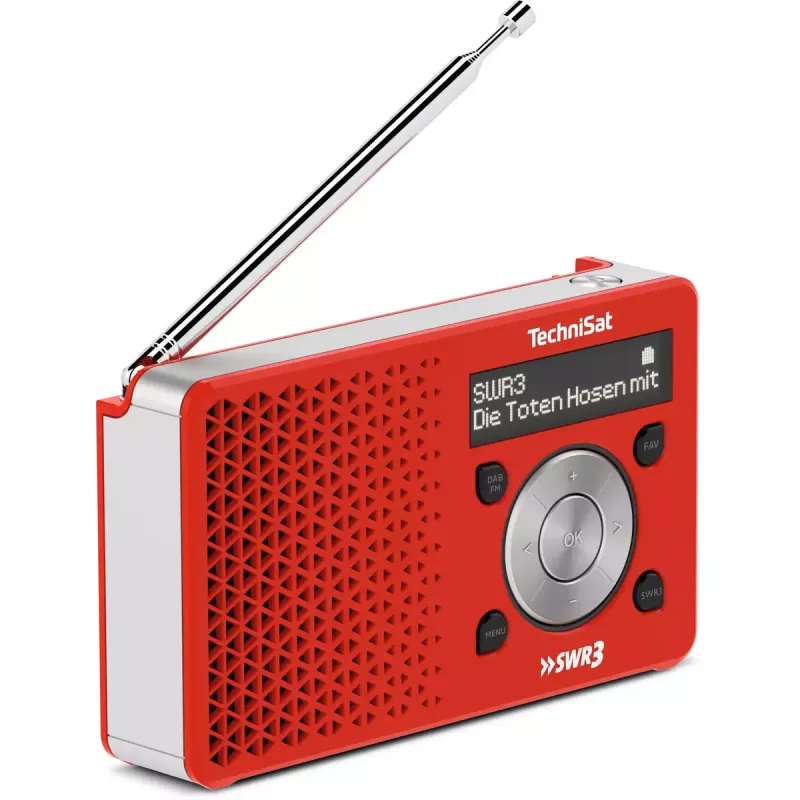 Radijo imtuvas TechniSat DigitRadio 1 Raudona Balta