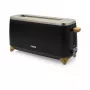 Skrudintuvas Princess 142361 2 griežinėliai 1000 W juoda sidabrinė bambukas