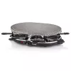 Princess 162720 Raclette 8 ovalinis akmeninis grilio stalas 1200W 8 keptuvėlėms
