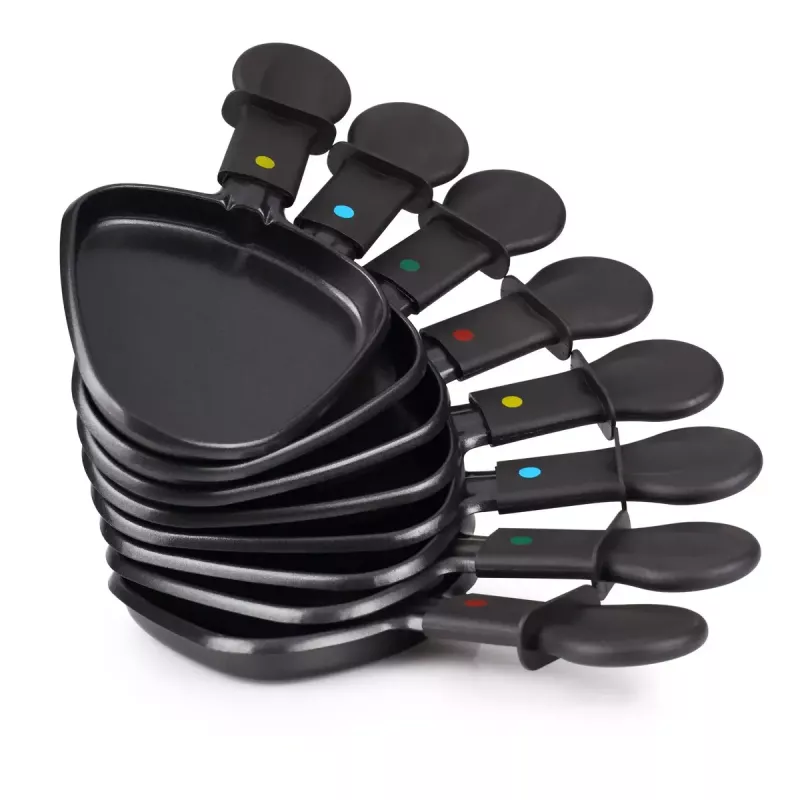 Princess 162720 Raclette 8 ovalinis akmeninis grilio stalas 1200W 8 keptuvėlėms