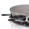 Princess 162720 Raclette 8 ovalinis akmeninis grilio stalas 1200W 8 keptuvėlėms