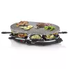 Princess 162720 Raclette 8 ovalinis akmeninis grilio stalas 1200W 8 keptuvėlėms