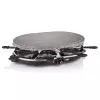 Princess 162720 Raclette 8 ovalinis akmeninis grilio stalas 1200W 8 keptuvėlėms