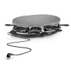 Princess 162720 Raclette 8 ovalinis akmeninis grilio stalas 1200W 8 keptuvėlėms