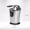 Princess 01.201860.01.001 Master Juicer Pro – nerūdijančio plieno citrusinių vaisių spaudėjas 300 W