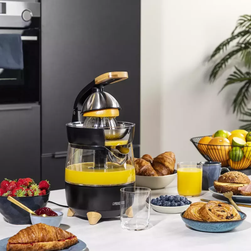 Citrinų spaudimo aparatas Princess 201862 juodas permatomas 1L 300W
