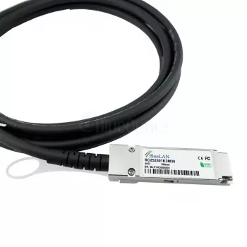 InfiniBand / šviesolaidinis kabelis BlueOptics 02310MUG 1 m QSFP Kištukas / Kištukas