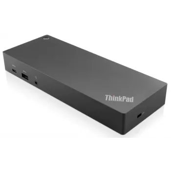 Lenovo 03X7469 dokinimo stotelė / prievadų replikatorius, laidinis, USB 3.2 Gen 2 (3.1 Gen 2) Type-C, juoda