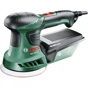 Bosch PEX 300 AE orbitinis šlifuoklis 24000 OPM juoda, žalia 270 W