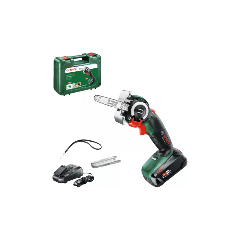 Bosch AdvancedCut 18 7000 RPM juodas, žalias, raudonas, sidabrinis