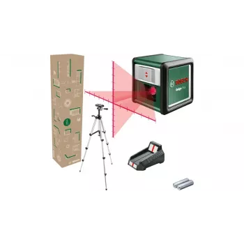 Lazerinis nivelyras Bosch Quigo Plus linija/taškas, 12 m, ±4°