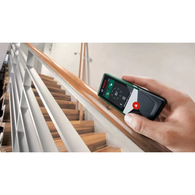 Bosch AdvancedlDistance 50C lazerinis nuotolio matuoklis spalvotu ekranu 50 m