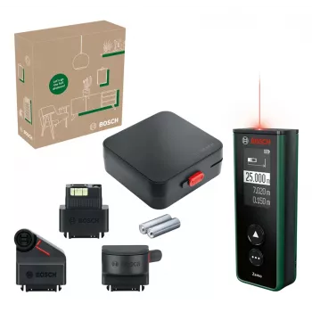Bosch 06036729Z1 Lazerinis atstumo matuoklis Juoda, Žalia 25 m