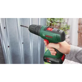 Bosch EasyDrill 18V-40 1630 RPM gręžtuvas su rakiniu griebtuvu, 1,3 kg, juodai žalias