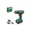 Bosch EasyDrill 18V-40 1630 RPM gręžtuvas su rakiniu griebtuvu, 1,3 kg, juodai žalias