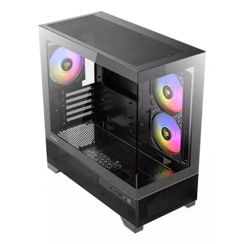 Antec CX500m ARGB Mini Tower kompiuterio korpusas juodas