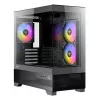 Antec CX500m ARGB Mini Tower kompiuterio korpusas juodas