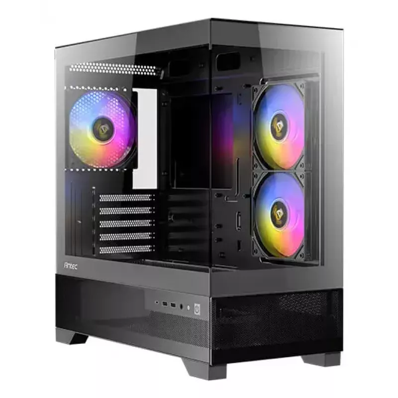 Antec CX500m ARGB Mini Tower kompiuterio korpusas juodas