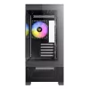 Antec CX500m ARGB Mini Tower kompiuterio korpusas juodas