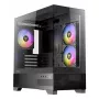 Antec CX500m ARGB Mini Tower kompiuterio korpusas juodas
