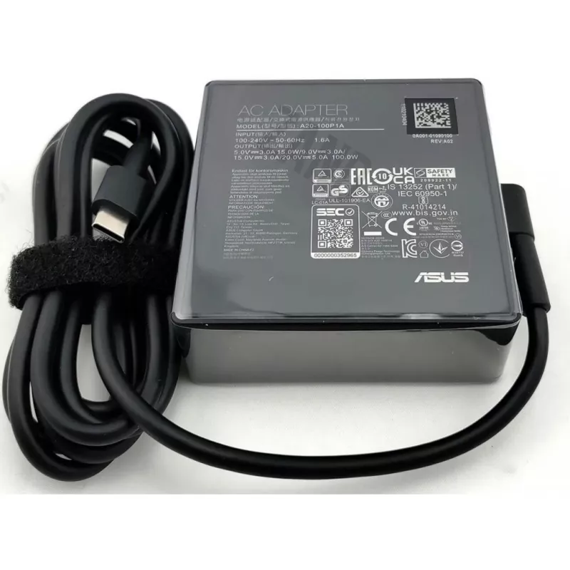 ASUS 0A001-01090100 maitinimo adapteris / keitiklis 100 W, juodas