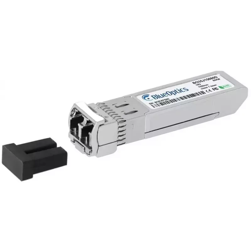 SFP+ siųstuvas-imtuvas BlueOptics 100-01970-BO 80000 m Aliuminis