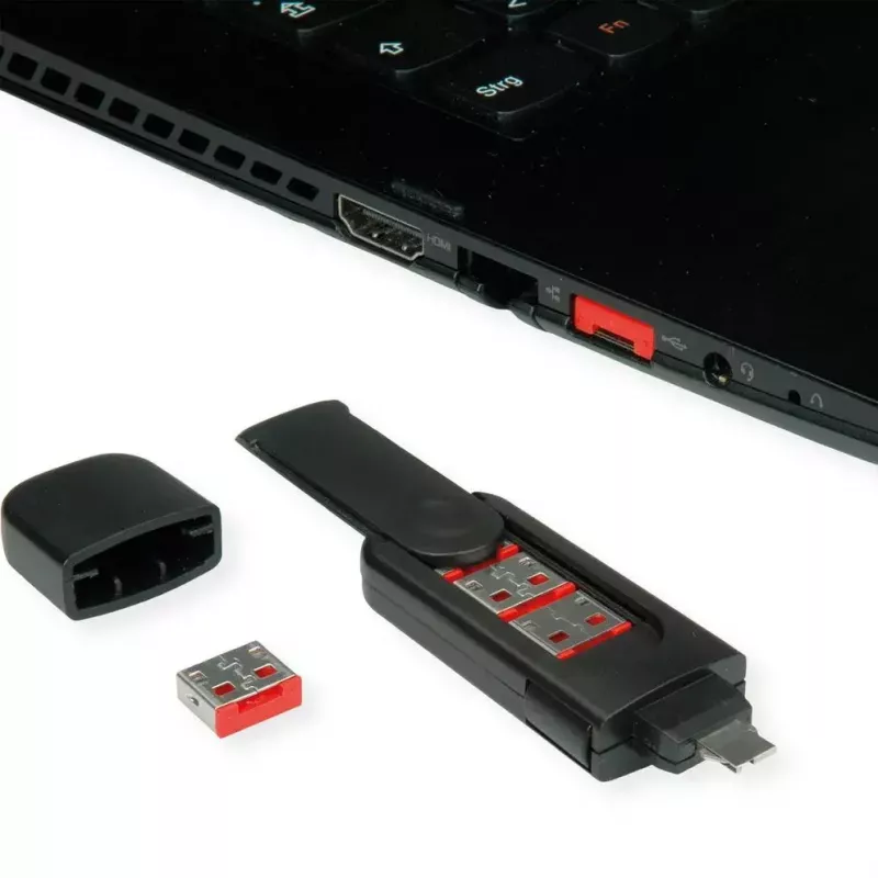 USB prievado blokavimo raktas ROLINE 11.02.8330