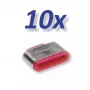 USB Type-C prievado blokavimo raktai ROLINE 11.02.8334 (10 vnt.)