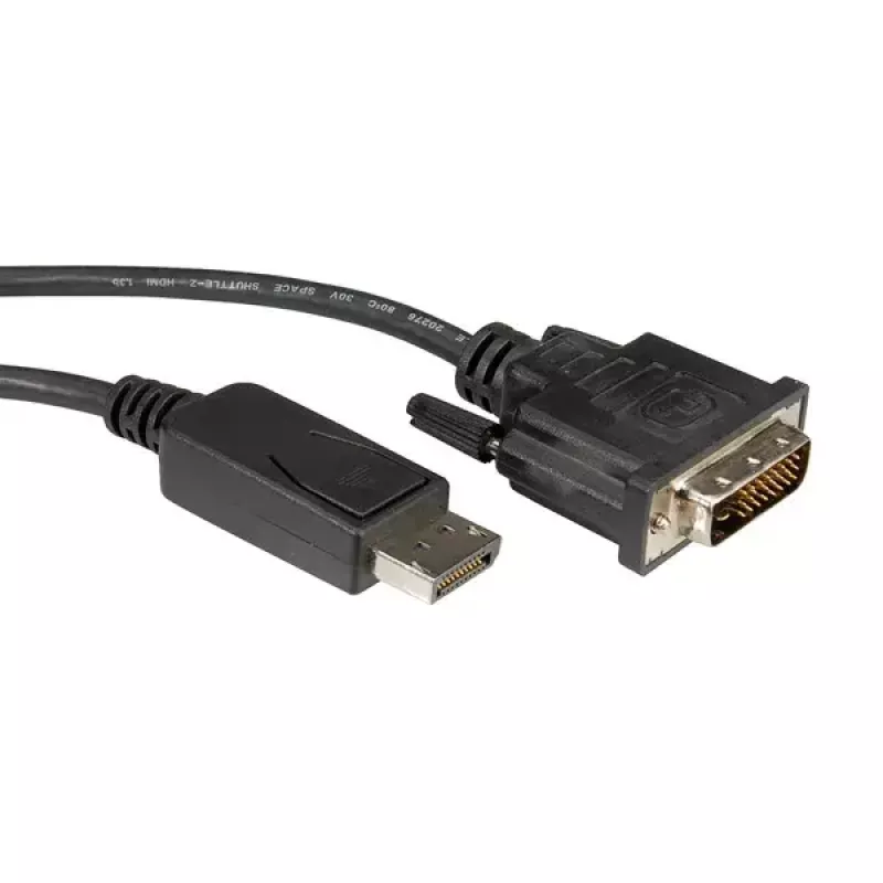 DisplayPort–DVI laidas ROLINE DP-DVI (24+1) LSOH M/M 3m