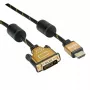 Vaizdo kabelio adapteris ROLINE 11.04.5895 10 m HDMI DVI juodas, auksuoti kontaktai