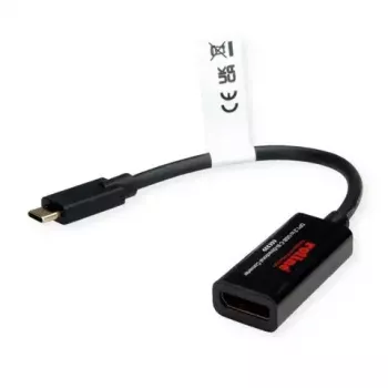 USB grafikos adapteris ROLINE 11.04.5957-10 3840 x 2160 pikselių Juoda