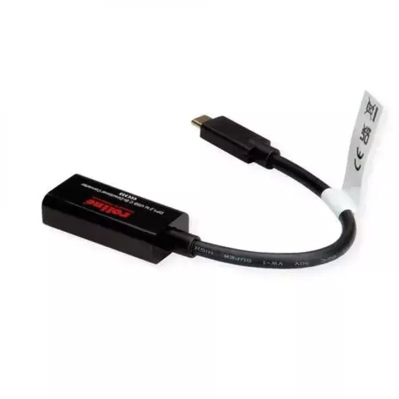 USB grafikos adapteris ROLINE 11.04.5957-10 3840 x 2160 pikselių Juoda