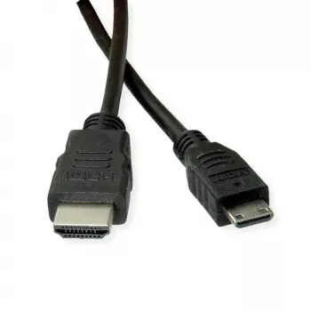 HDMI kabelis ROLINE 11445580 2m HDMI Type A Kištukas HDMI Type C Kištukas
