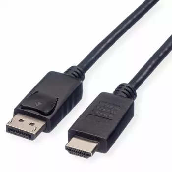 DisplayPort–HDTV laidas ROLINE 11.44.5782-10 3 m juodas