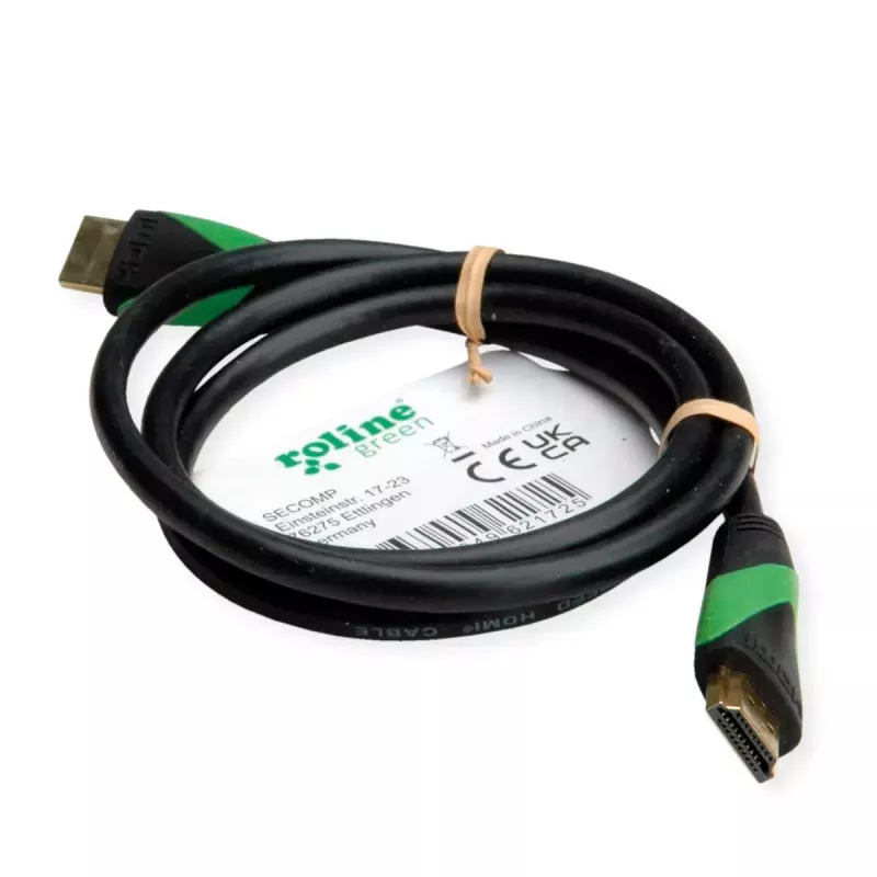 ROLINE HDMI kabelis 3 m 11.44.6012 A tipo juodas