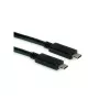 USB C laidas ROLINE GREEN 11.44.9056 USB 3.2 Gen 2 1 m juodas