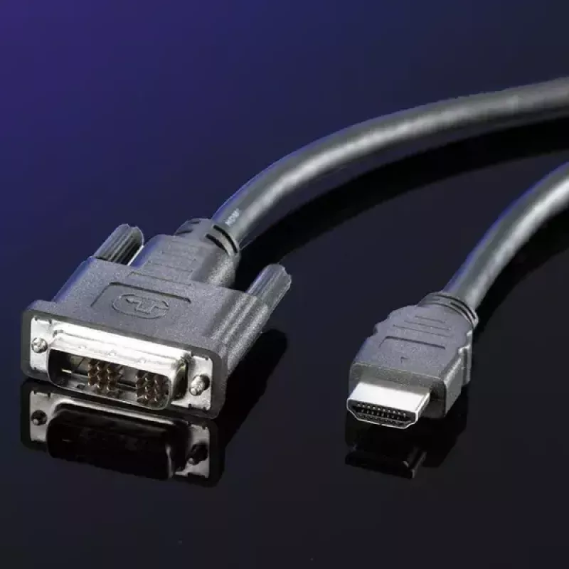 Monitorius kabelis VALUE DVI (18+1) - HDMI M/M 10 m