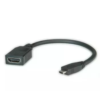 HDMI High Speed kabelis + Ethernet VALUE 0.15 m