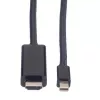 Mini DisplayPort laidas VALUE Mini DP-UHDTV M/M 2 m