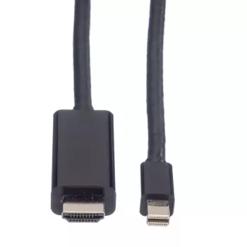 Mini DisplayPort laidas VALUE Mini DP-UHDTV M/M 2 m