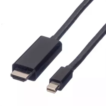 Mini DisplayPort laidas VALUE Mini DP-UHDTV M/M 2 m