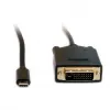 VALUE 11.99.5831 USB C į DVI adapteris 1 m juodas
