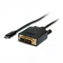 VALUE 11.99.5831 USB C į DVI adapteris 1 m juodas