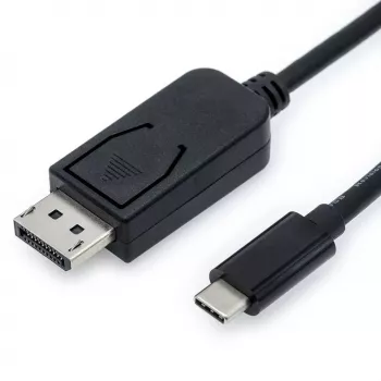 VALUE 11.99.5846 2 m vaizdo kabelio adapteris DisplayPort USB Type-C juodas