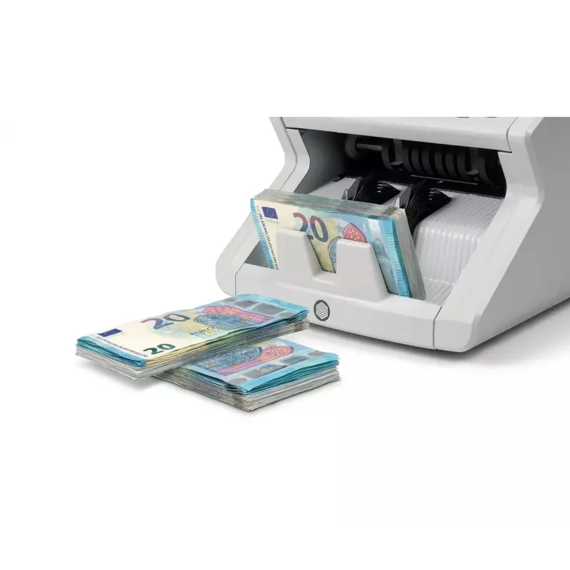 Banknotų skaičiavimo mašina Safescan 2265 G2 balta AC 220-240V LCD