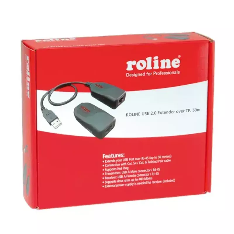 USB 2.0 prailgintuvas ROLINE 12.04.1100