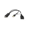 VALUE 12.99.3146 HDMI–DisplayPort adapteris 0,3 m juodas