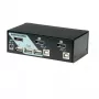 KVM jungiklis ROLINE 1 vartotojas 2 kompiuteriams DisplayPort su USB šakotuvu