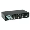 KVM jungiklis ROLINE 1 vartotojas 4 kompiuteriams DisplayPort su USB šakotuvu
